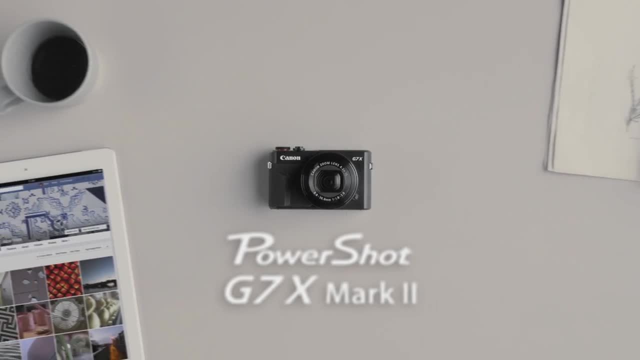 Canon presenta la nuova PowerShot G7 X Mark II