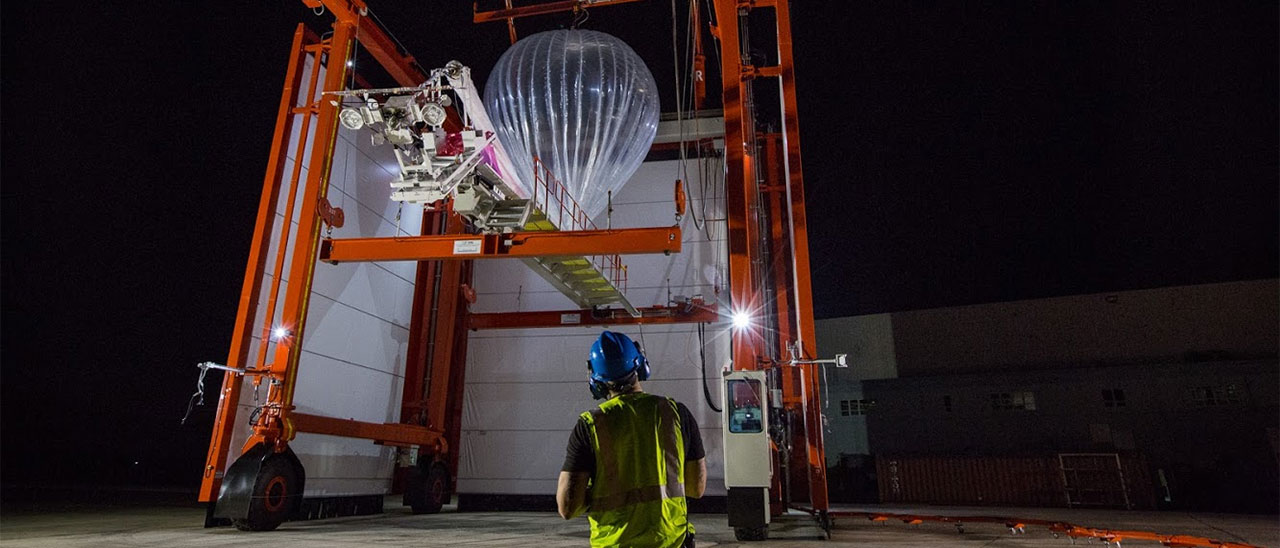 Google e la piattaforma di lancio per Project Loon