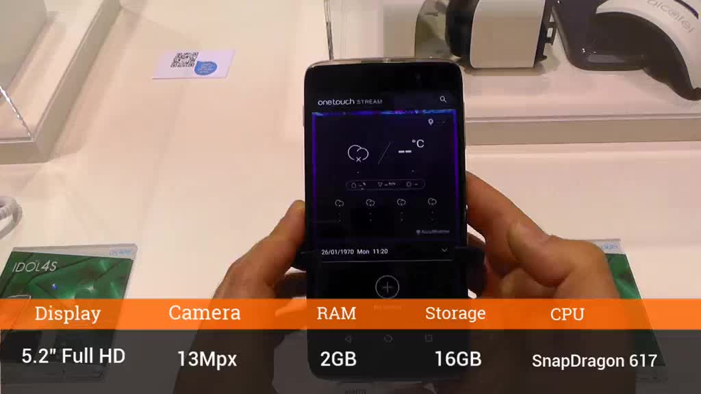 MWC 2016: lo smartphone Alcatel Idol 4 in anteprima