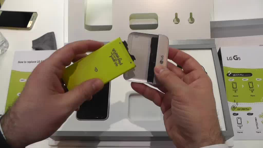 MWC 2016: i moduli dello smartphone LG G5