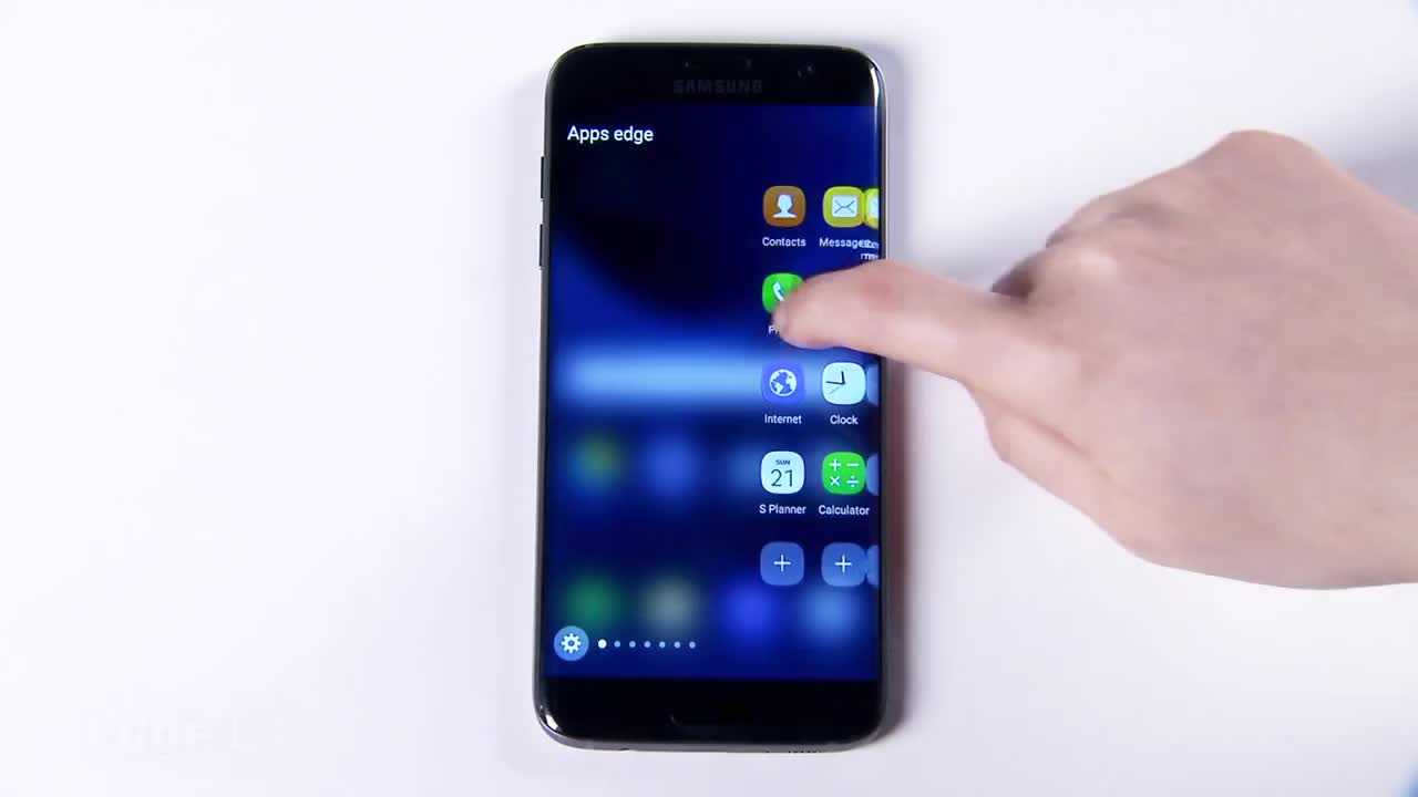 Samsung Galaxy S7 edge: l'interfaccia Edge UX