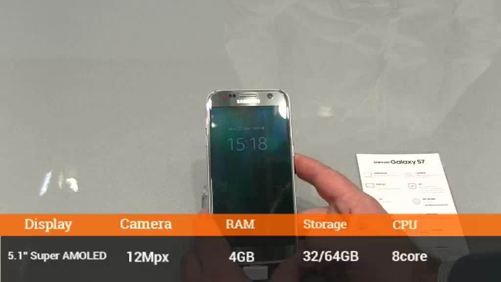 MWC 2016: Samsung Galaxy S7, la prova in anteprima