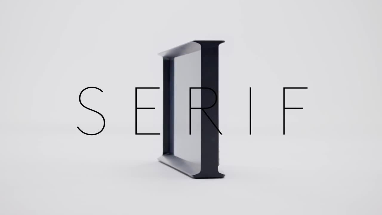 Samsung Serif TV di Ronan ed Erwan Bouroullec