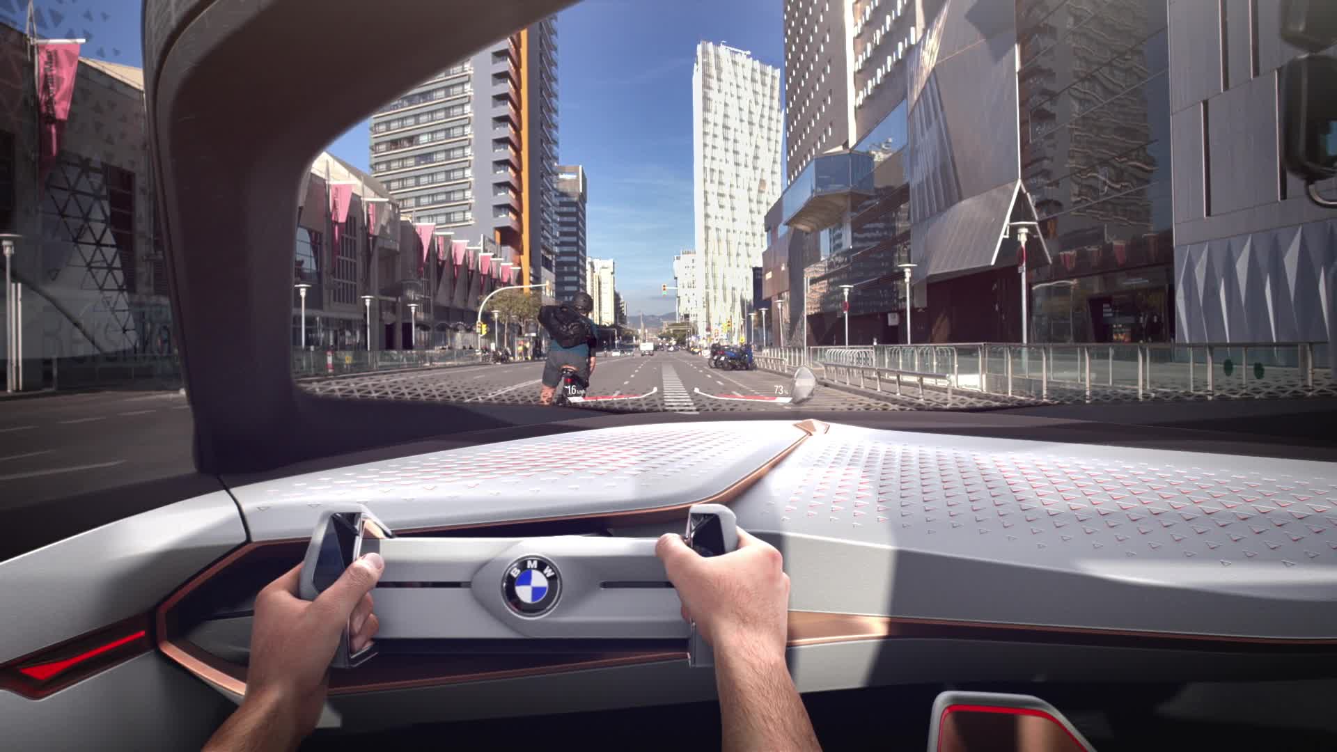 BMW e il concept Vision Next 100