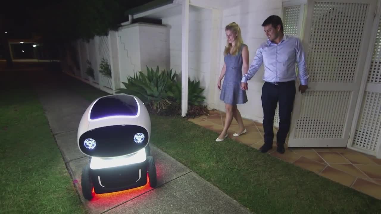 DRU, il robot per la consegna delle pizze