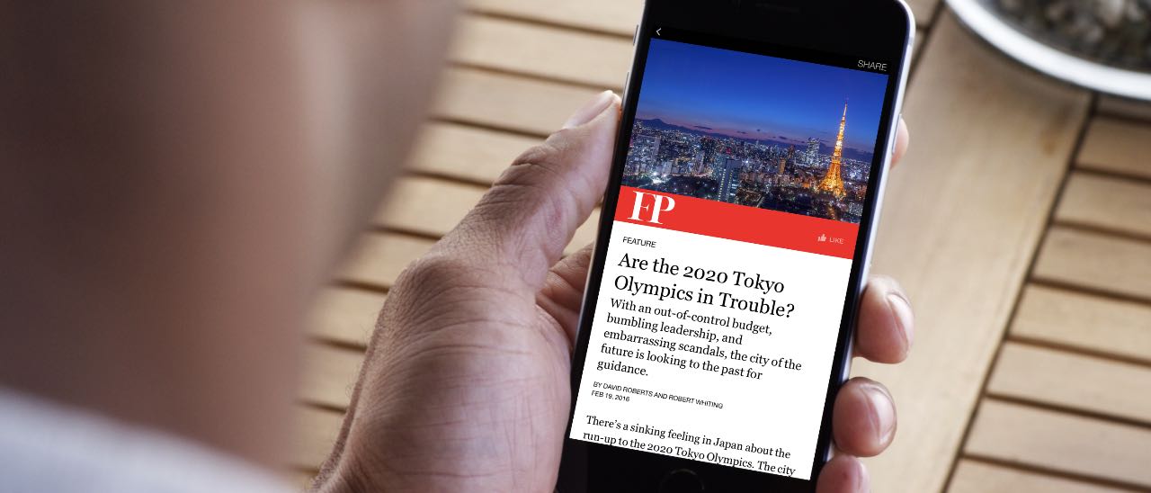 Instant Articles compatibile con Google AMP