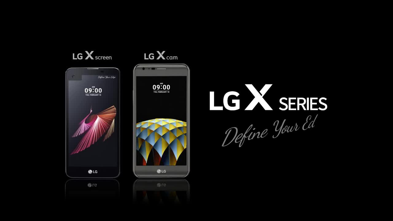 Gli smartphone LG X cam e LG X screen