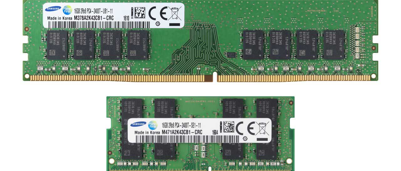 Samsung annuncia la prima DRAM a 10 nanometri