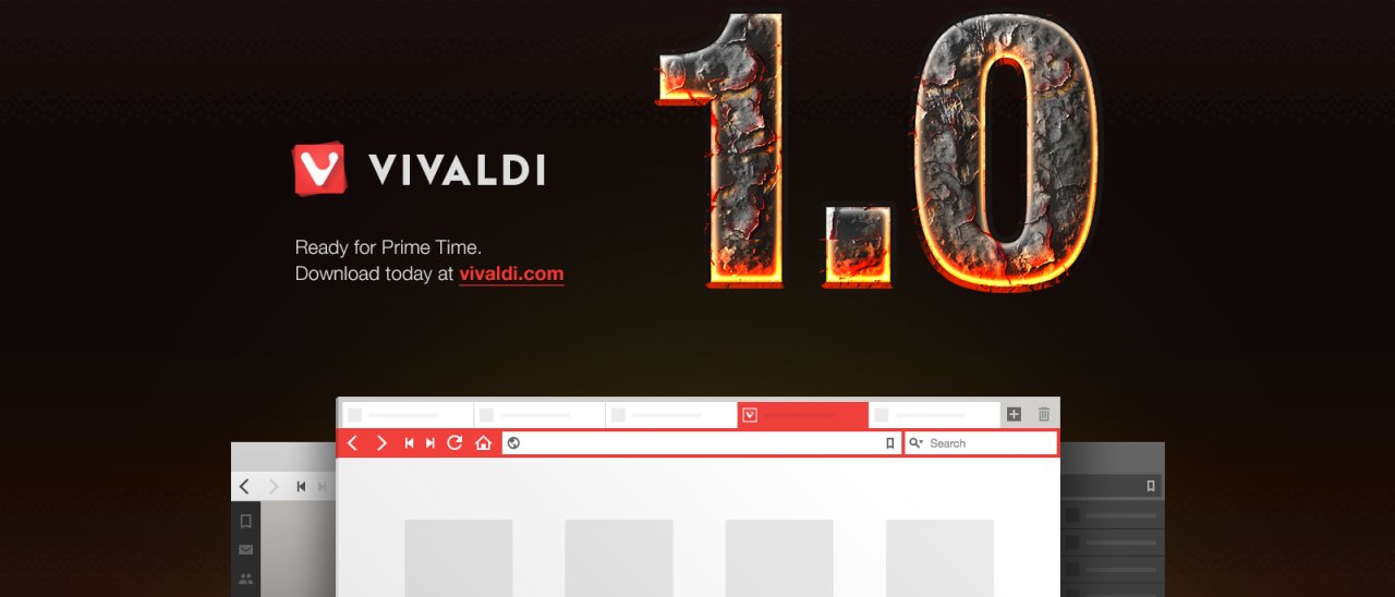 Vivaldi 1.0, il nuovo browser per utenti esigenti