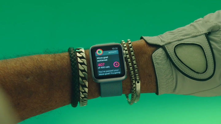 Spot Apple Watch - Golf