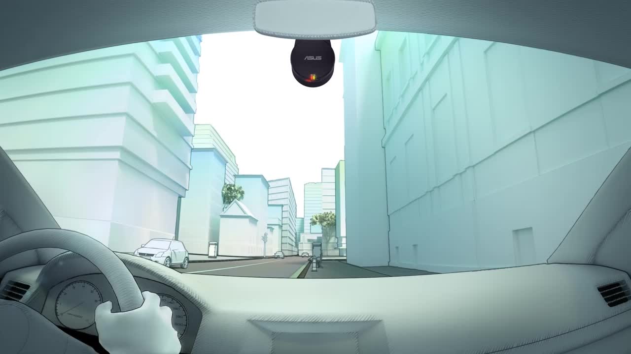 ASUS presenta la dashcam RECO smart per l'auto