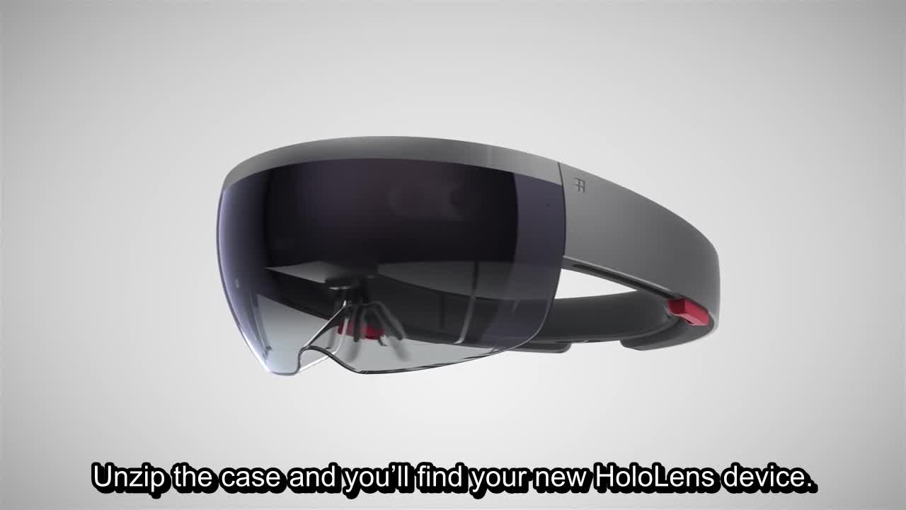 HoloLens: unboxing per il visore di Microsoft