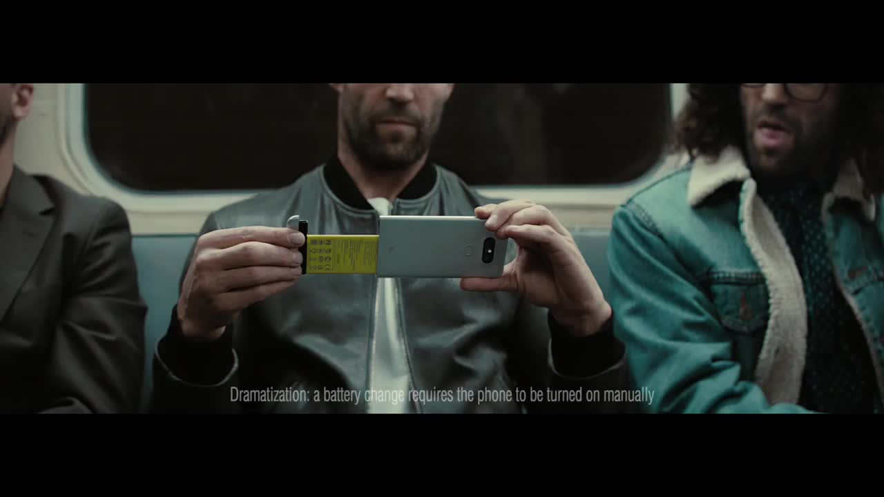 LG G5: uno spot con l'attore Jason Statham