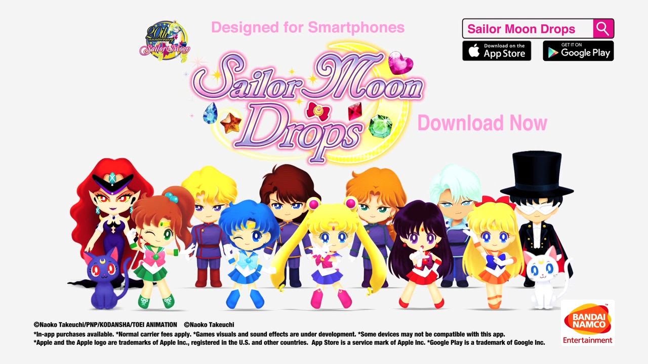 iOS/Android SailorMoon Drops