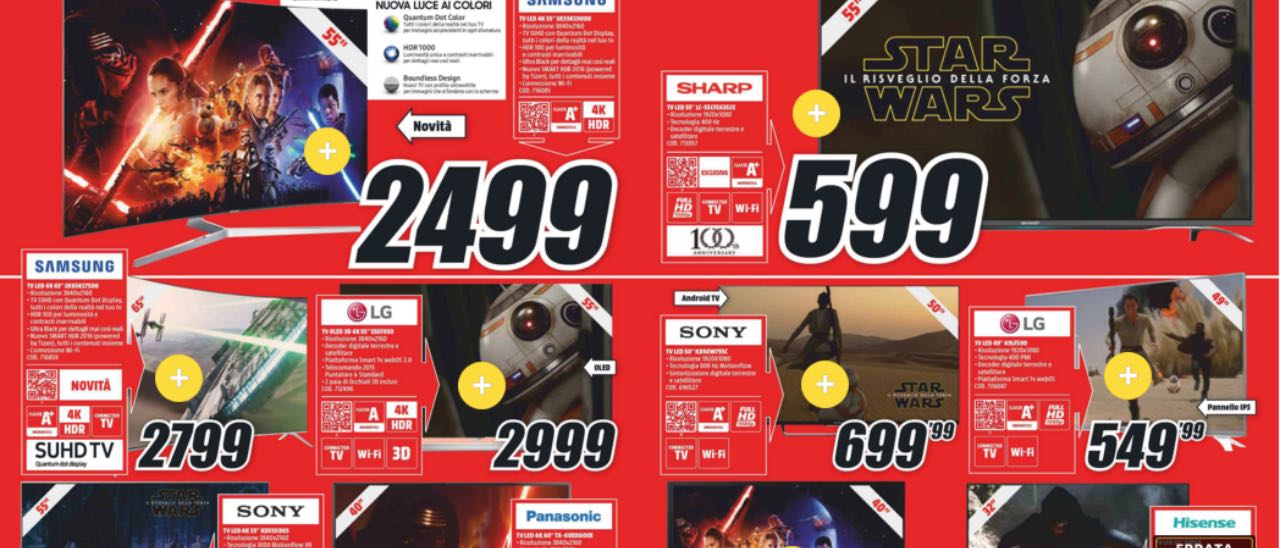 Volantino MediaWorld: LG G5, iPhone SE ed iPad Pro