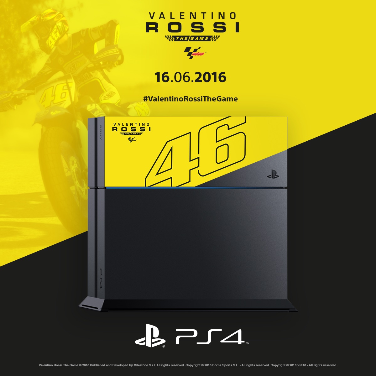 PlayStation 4, svelata l’edizione limitata per Valentino Rossi The Game
