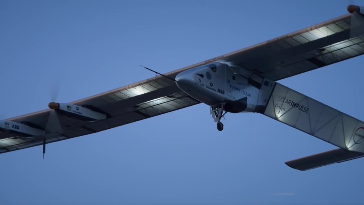 L'aereo a energia solare: Solar Impulse 2