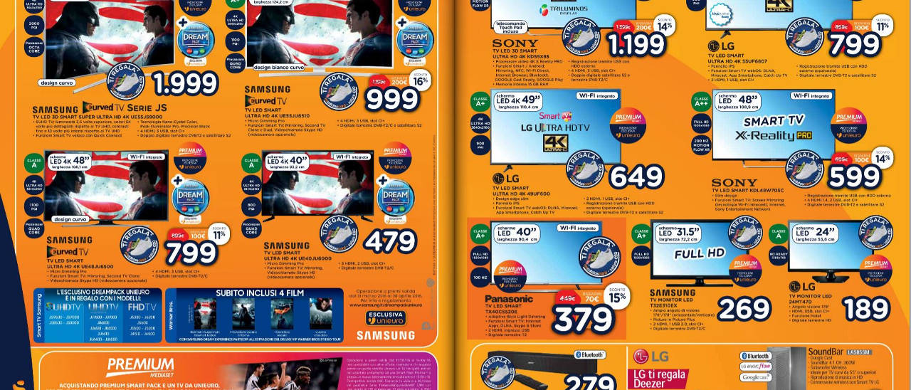 Volantino Unieuro: Nexus 5X a 349,90 euro