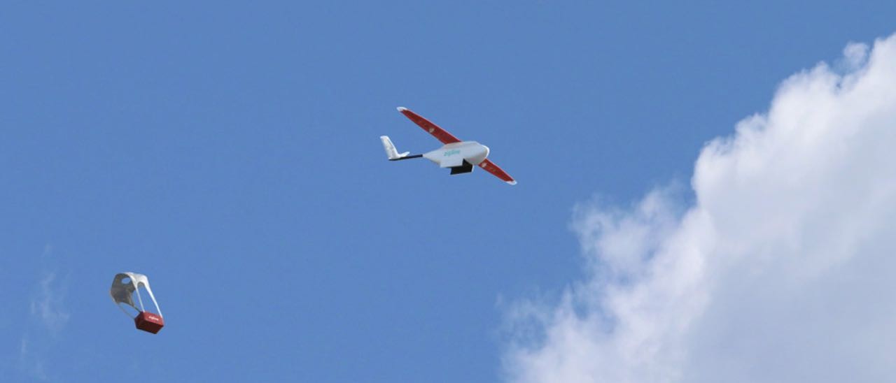 Droni iniziano a consegnare sangue in Ruanda