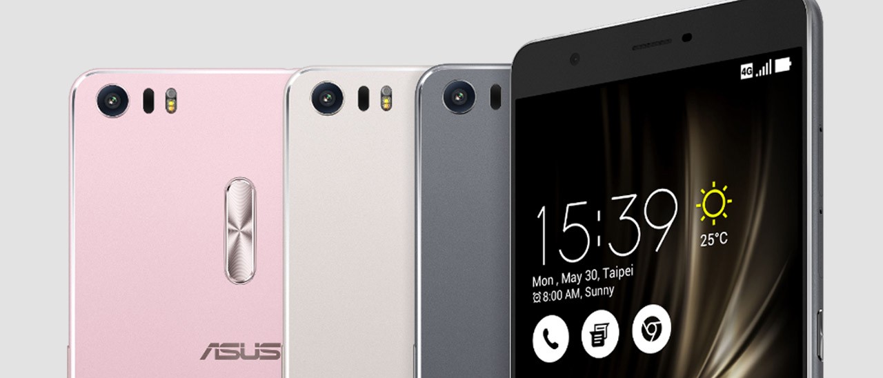 ASUS Zenfone 3, tre smartphone in vetro e metallo
