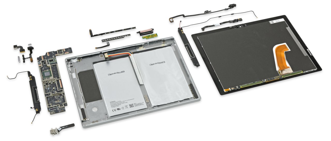 Google Pixel C smontato da iFixit, troppa colla