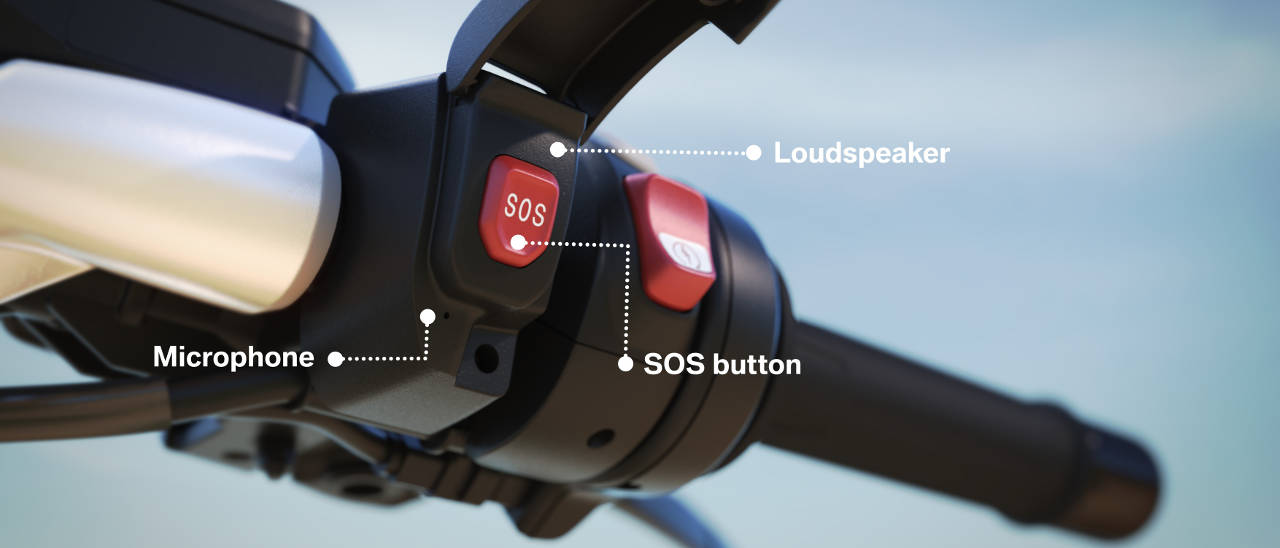 BMW introduce le chiamate di emergenza sulle moto