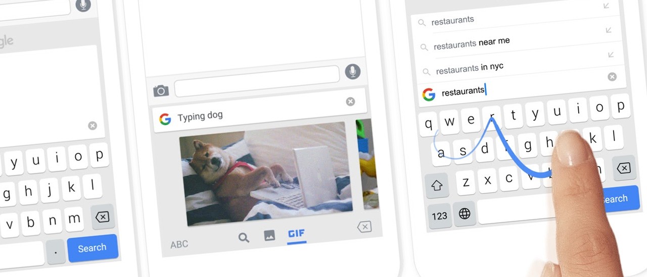 Google aggiorna la tastiera Gboard per iOS