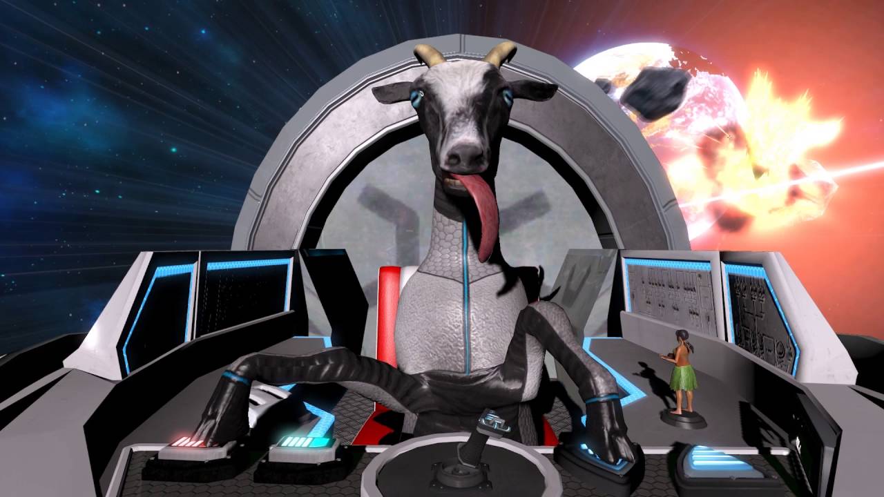 Goat Simulator: Waste of Space | trailer di annuncio