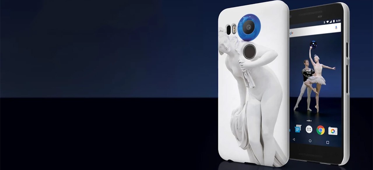 Jeff Koons e le custodie Live Case per Nexus