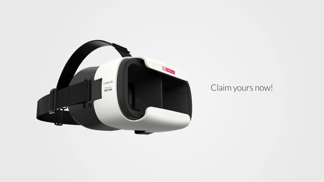 Il visore OnePlus Loop VR per la realtà virtuale