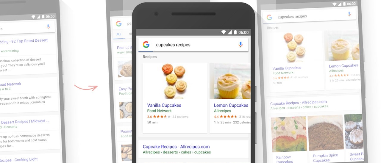Le Rich Cards di Google per la ricerca mobile