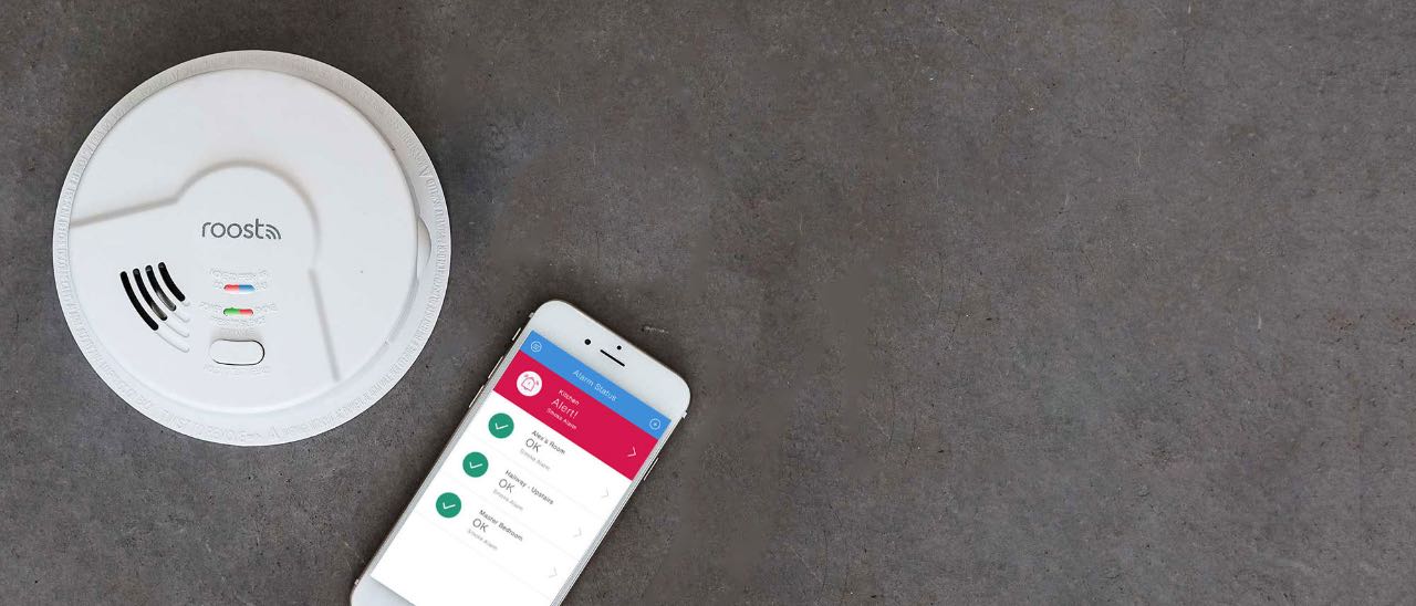Roost Smart Smoke Alarms, rilevatore di fumo smart