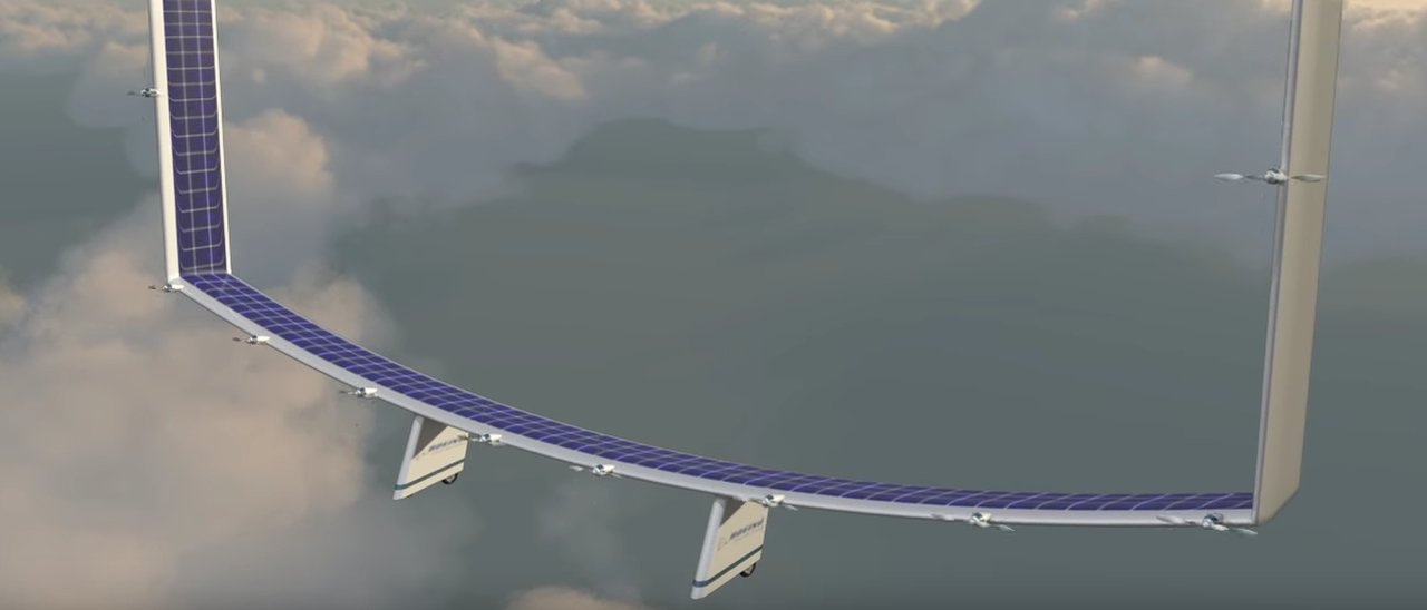 Boeing brevetta un aereo ad energia solare