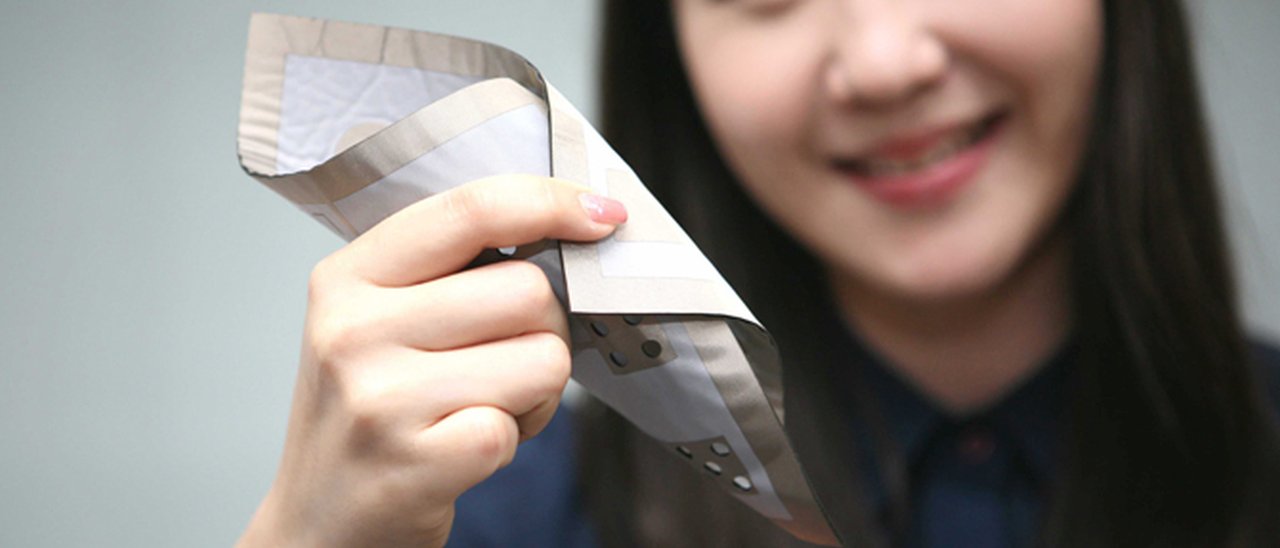 LG presenta un sensore di pressione tessile