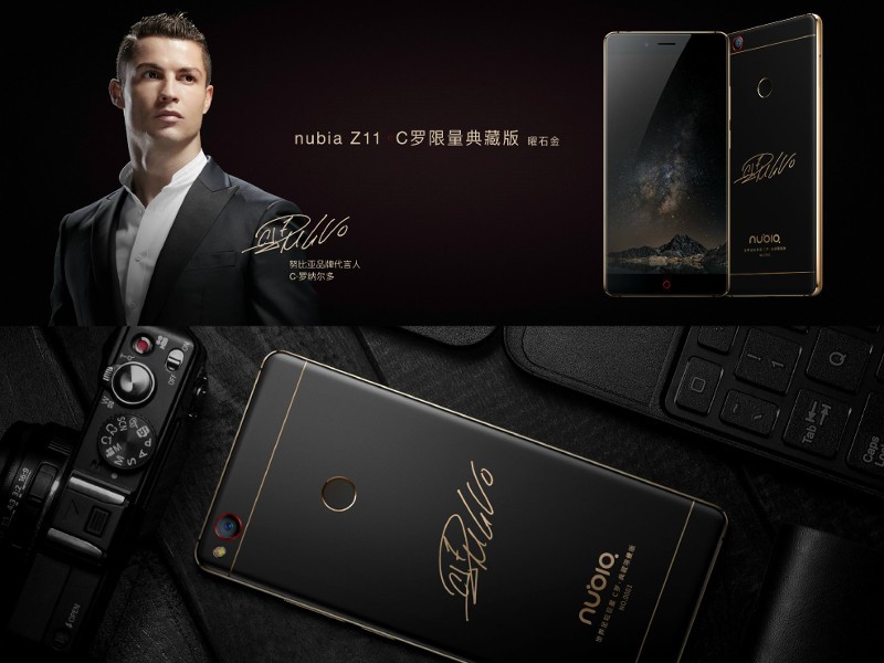 La Cristiano Ronaldo Edition con autografo sul retro.
