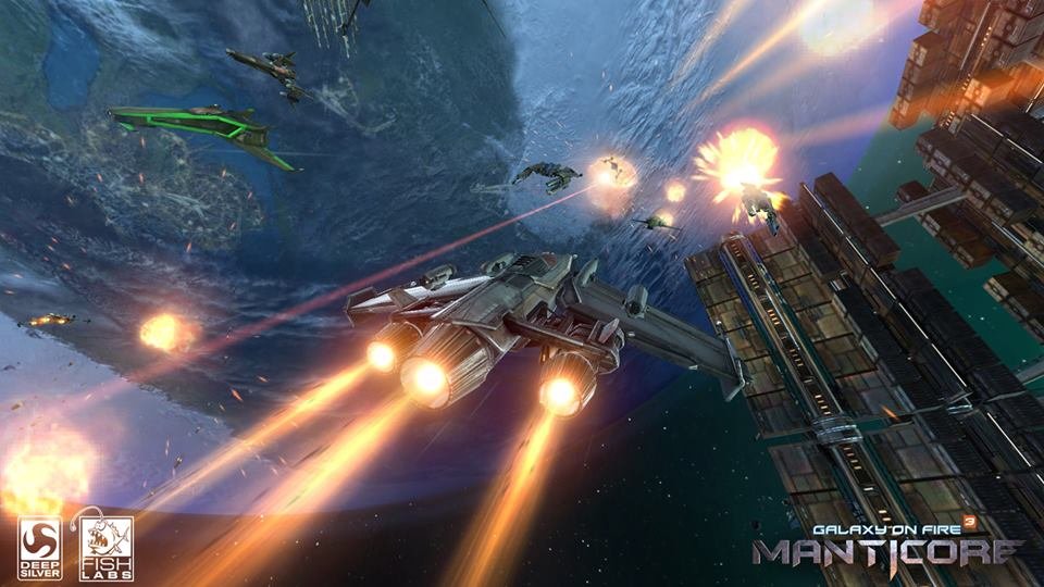 Galaxy on Fire 3: Manticore per iOS e Android torna a mostrarsi in immagini e video