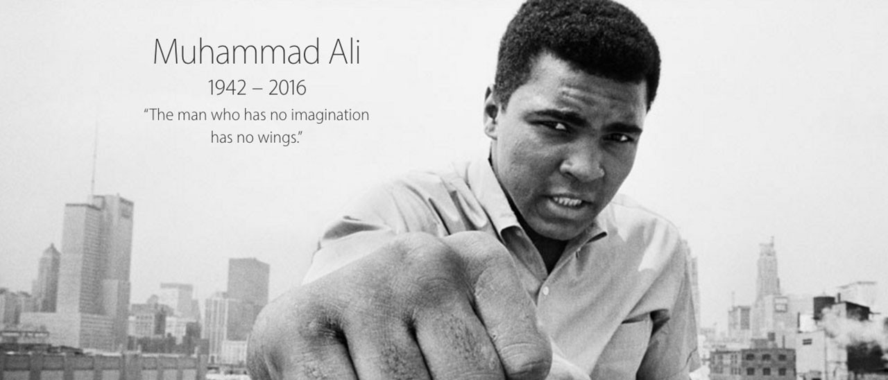 Apple ricorda Muhammad Ali