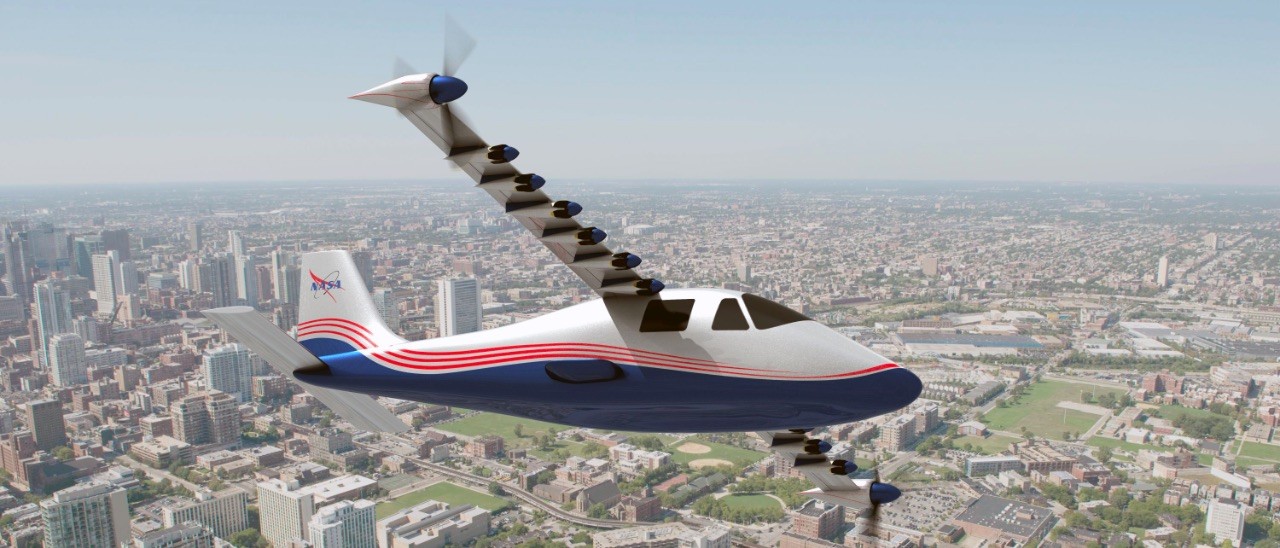 NASA svela il suo prototipo di aereo elettrico