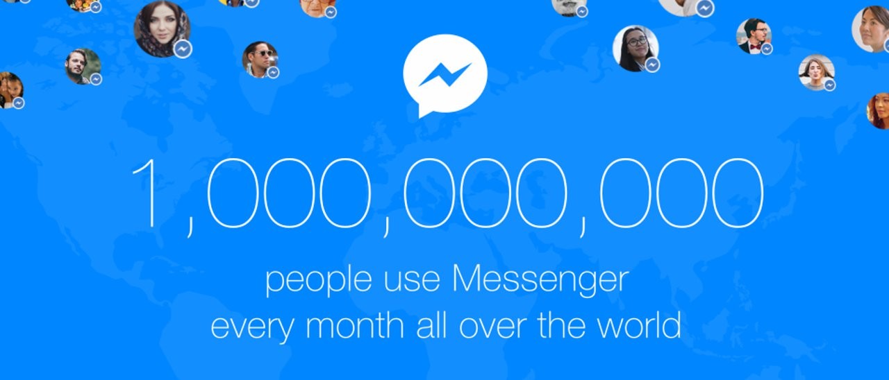 Facebook Messenger, quota 1 miliardo