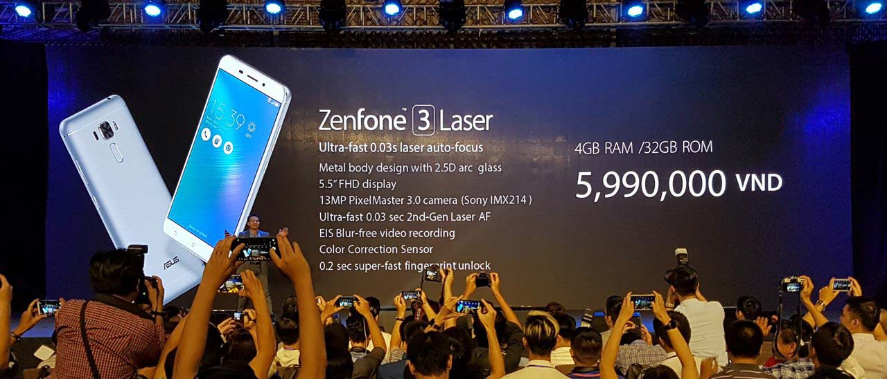 ASUS annuncia Zenfone 3 Max e Zenfone 3 Laser