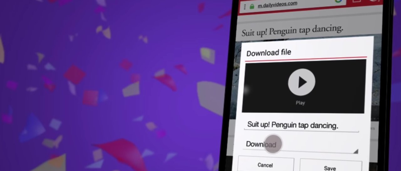 Opera Mini per Android scarica i video