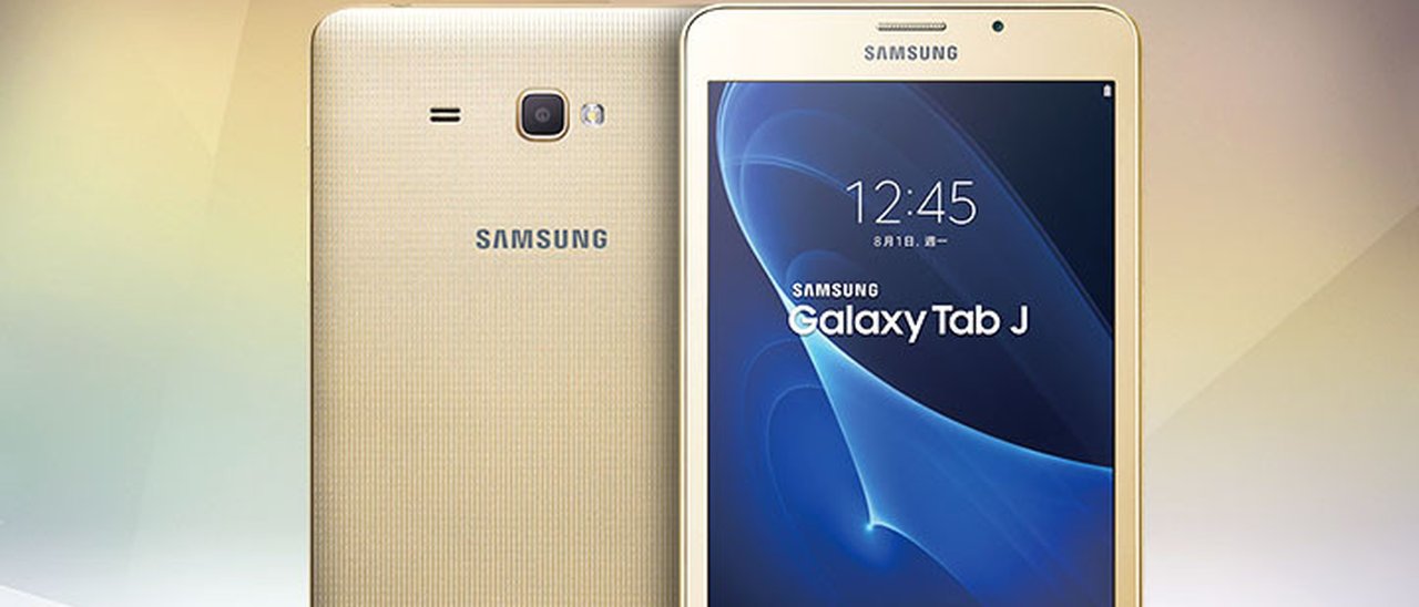Samsung Galaxy Tab J, tablet con chip LTE