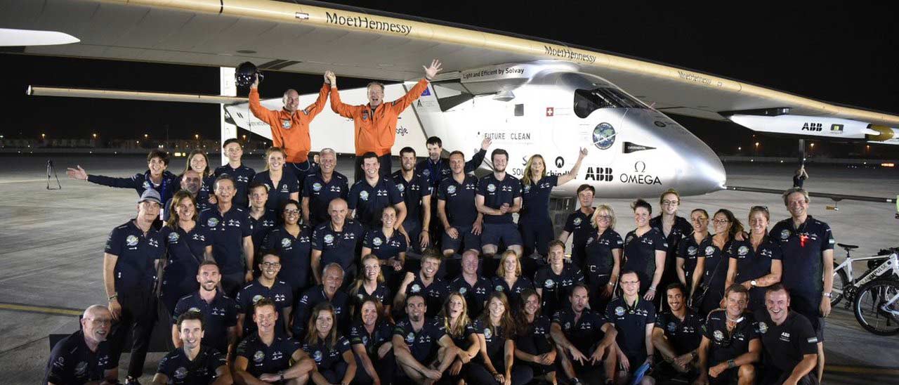 Solar Impulse 2 completa il giro del mondo