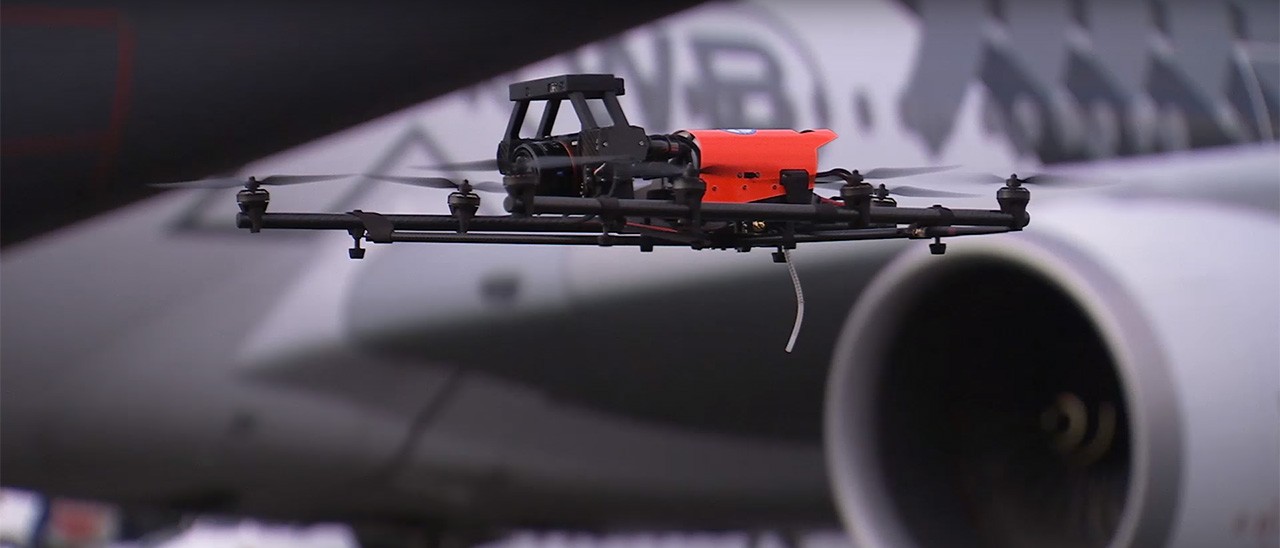 Airbus usa i droni per controllare gli aerei