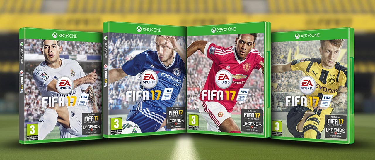 FIFA 17, copertina: James, Hazard, Martial o Reus?