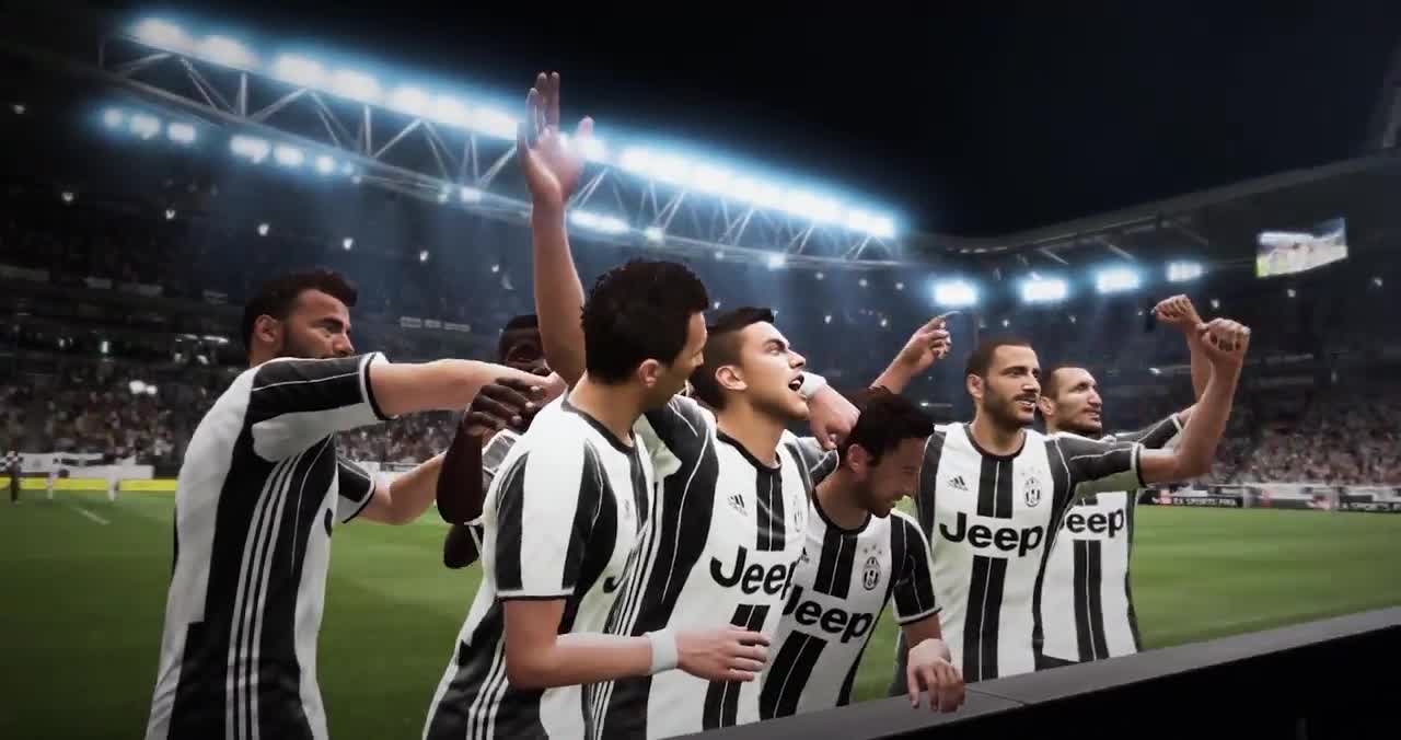 FIFA 17: scende in campo la Juventus