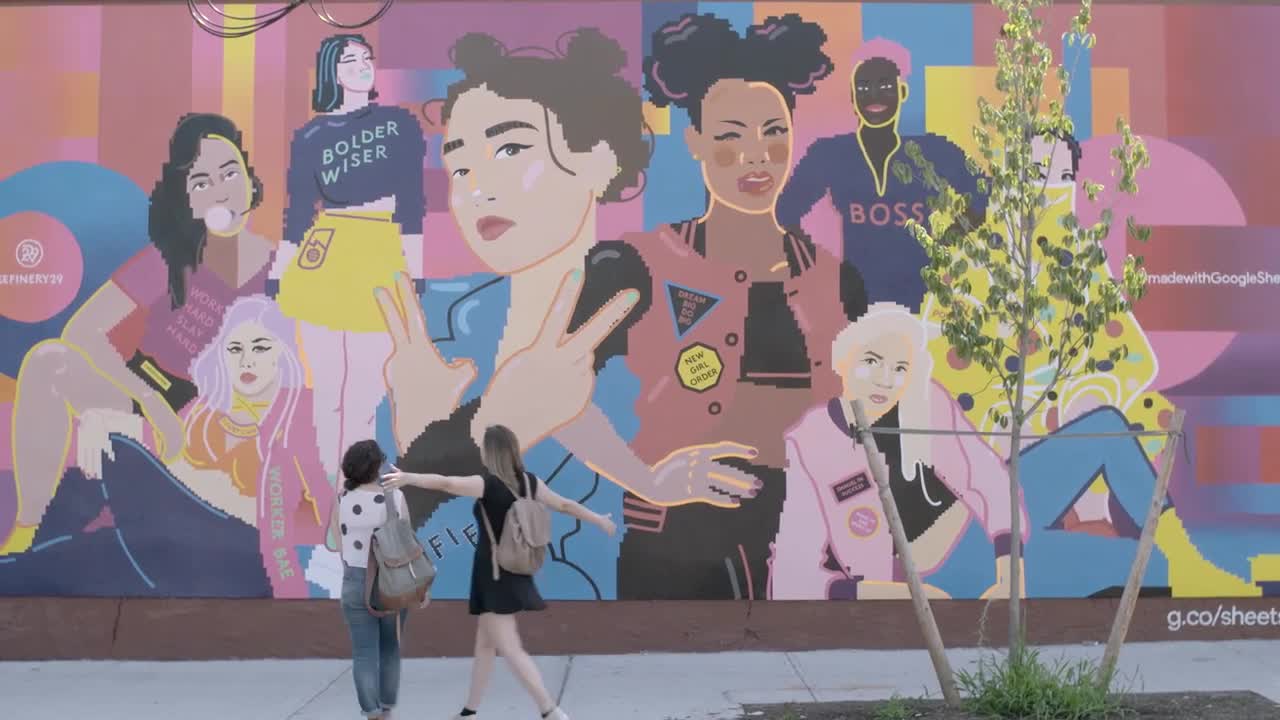 Google Drive e l'arte: dai Fogli ai muri