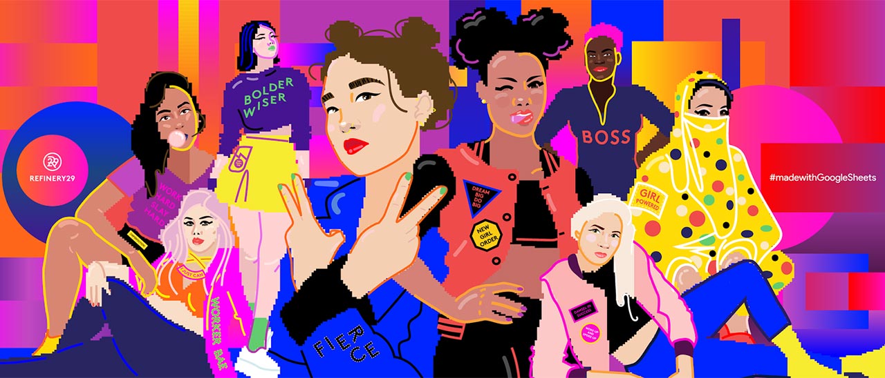 Quando i Fogli di Google diventano arte