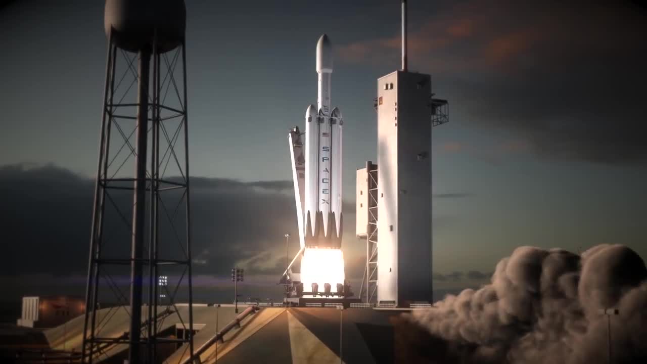 Il razzo Falcon Heavy di SpaceX