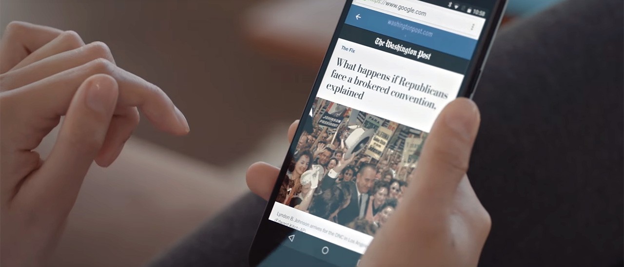 Google Accelerated Mobile Pages per le pubblicità